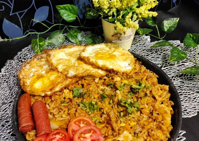 Cara membuat Nasi goreng sayur Cara membuat Nasi goreng sayur