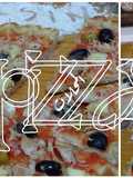 بيتزا المحلات بطعم الدجاج و الجبن pizza poulet