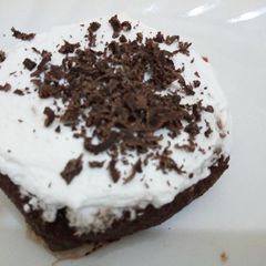 Raw Vegan Coconut Chocolate No Bake Brownie# VeganContest A picture of Raw Vegan Coconut Chocolate No Bake Brownie# VeganContest.