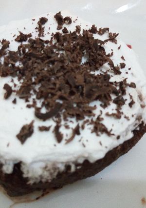 A picture of Raw Vegan Coconut Chocolate No Bake Brownie# VeganContest.