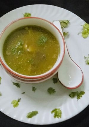 A picture of Bone soup.