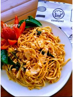 Foto resep Spaghetti Goreng