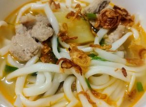 Hình của món Bánh canh bột gạo.