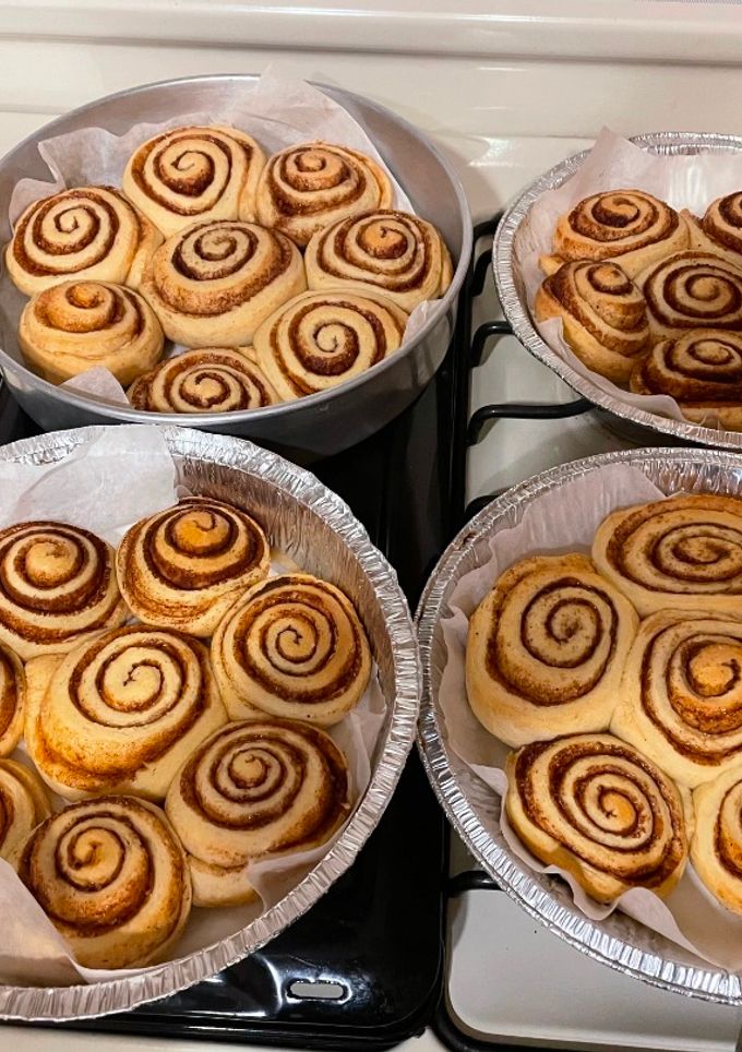 Una foto de COMO HACER ROLLOS DE CANELA