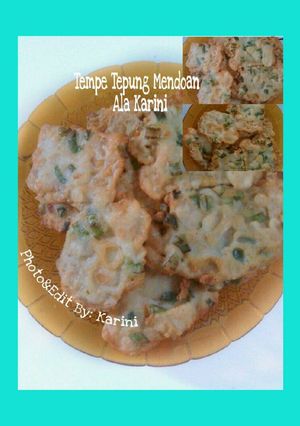 Foto resep tempe tepung mendoan Ala karini