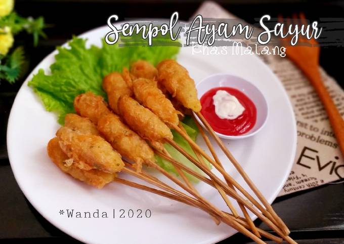 Sempol Ayam Sayur Homemade