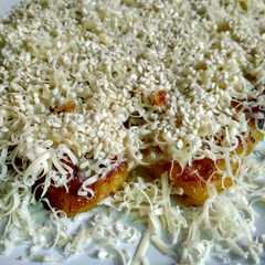 A picture of Pisang Bakar keju Wijen.