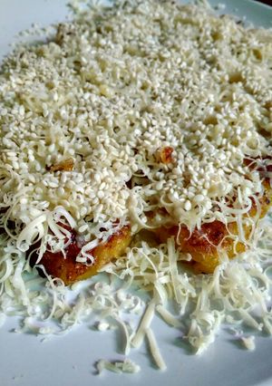 Foto resep Pisang Bakar keju Wijen