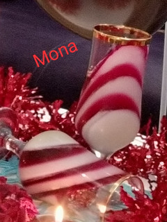 عکسی از دستور ❤️ژله راه راه ولنتاین❤️