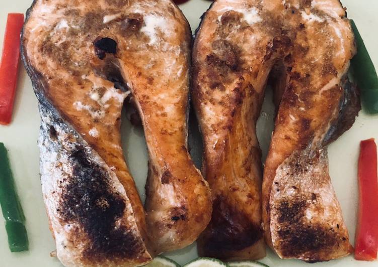 Step By Step Guide To Make Favorite سمك سلمون مشوي
