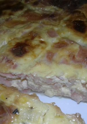 Una foto de Tarta de paleta y queso