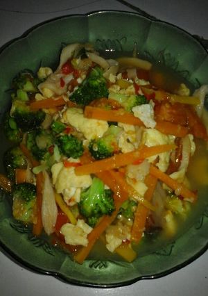 Foto resep Spacy jamur tiram