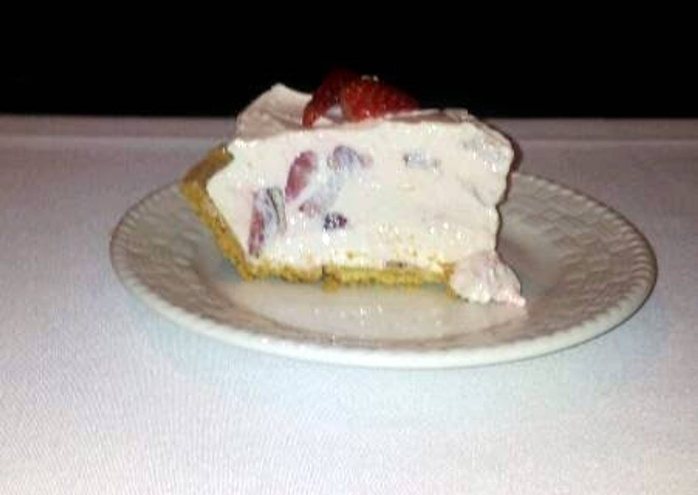 Mile High Strawberry Pie
