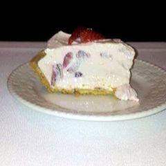 A picture of Mile High Strawberry Pie.