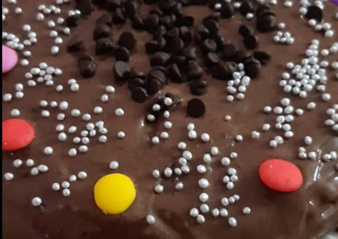 Whole wheat flour chocolate cake