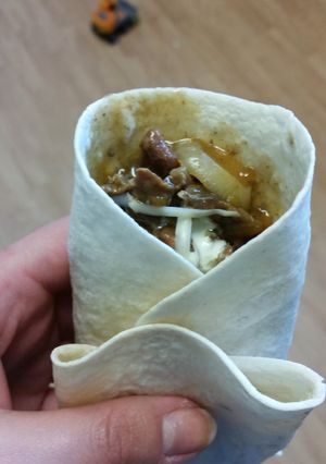 A picture of Slow cooked beef fahita.