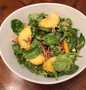 Easy Steps Prepare Recipes Spinach, Peach and Goat Cheese Salad the So Delicious Can Pamper Your Tongue.