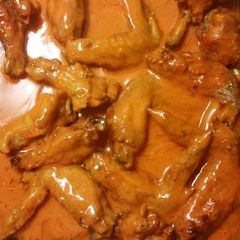Crunchy fried chicken Wings A picture of Crunchy fried chicken Wings.