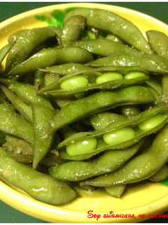 Una foto de Edamame