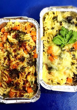 Foto resep Fusilli Schotel Mozzarella (Kukus)