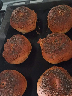 Φωτογραφία της συνταγής Αφράτα bagels για πρωινό