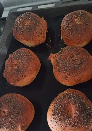 Φωτογραφία της συνταγής Αφράτα bagels για πρωινό
