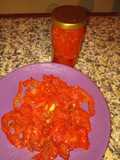 Tomates semi confitados