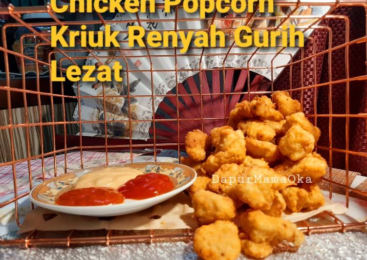 Resep Chicken Popcorn Kriuk Renyah Gurih Lezat Anti Gagal