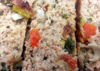 Easiest Way to Cook Delicious Turkey Meatloaf with Sage  Apples