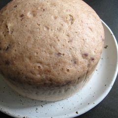 A picture of Steamed Azuki Cake.