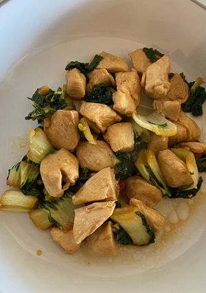 Foto resep Tumis Ayam Pakcoy