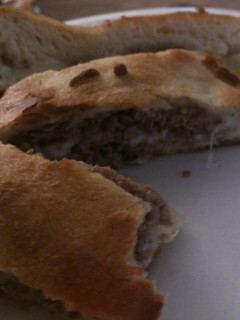 A picture of Cheesesteak Stromboli.