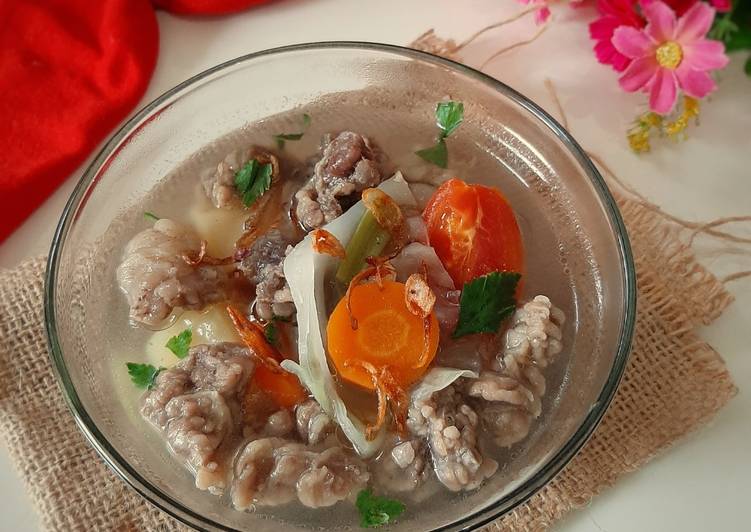 Cara Membuat Sop Tetelan Ala Mama Ekonomis Untuk Dijual