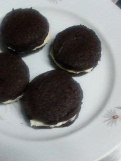 Una foto de Galletas oreo caseras