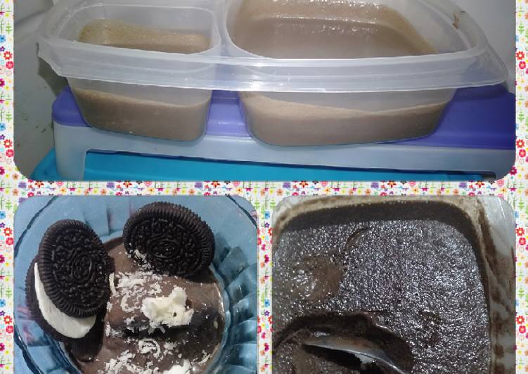 Resep Es Krim oreo, Enak