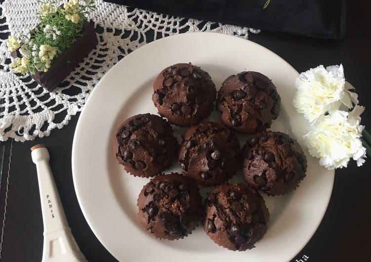 Chocolate Custard Muffin