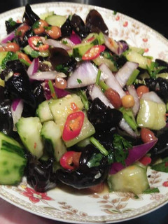 A picture of Cucumber salad(Acar Timun).