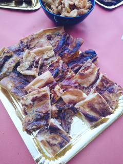 Una foto de Saginosa (dulce típico de Ibi, Alicante)