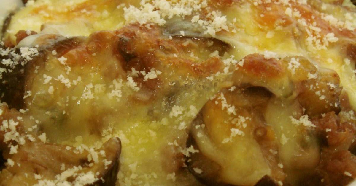 Miso Cheese Eggplant and Ground Meat Bake Recipe by cookpad.japan Cookpad