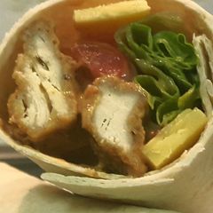 A picture of Chicken Wraps.