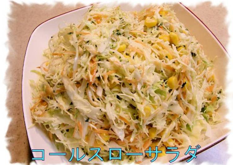 Recipe of Quick Mayonnaise Flavored Coleslaw