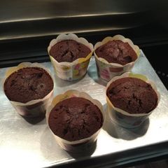 A picture of Chocolate Cupcake.