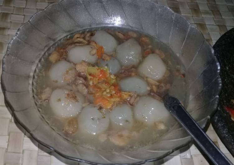 Resep masakan Cilok kuah homemade | Langkah Membuat Cilok kuah homemade Yang Enak Dan Mudah