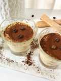 Tiramisu italien classique en verrines