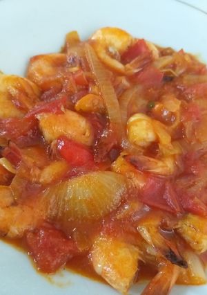 Foto resep Udang asam manis