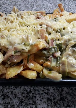 Una foto de Papas fritas de cervecería