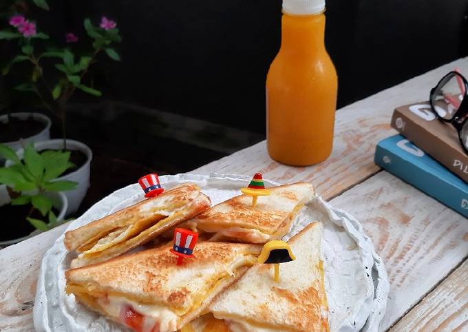 Anti Ribet, Bikin Roti Lapis Telur Keju Ekonomis Untuk Dijual