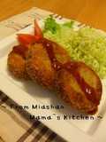 Croquettes with Demi-glace Sauce from Leftover Hayashi Rice