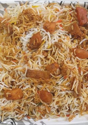 A picture of Veg Biryani.