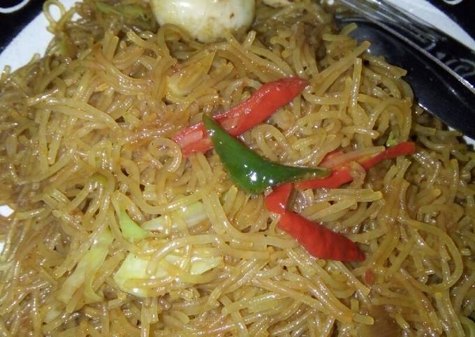 Wajib coba! Resep bikin Bihun goreng simple bisa jadi ide anak kos 😂 yang menggugah selera